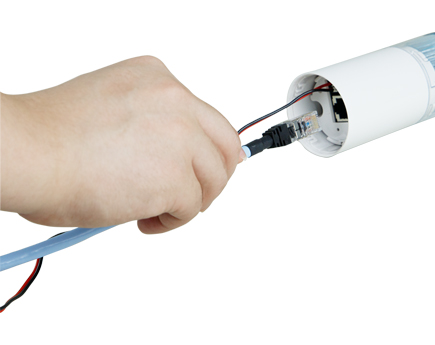 Φ50 LED-Signalsäule (kompatibel mit Ethernet / EtherNet/IP-Steuerung) LR5-LAN Serie