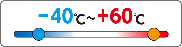 −40 °C bis +60 °C