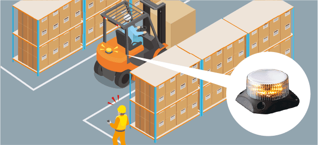 Sicherheitsma&szlig;nahmen in Logistiklagern
